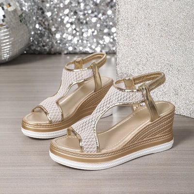 Danica™ – Elegant Orthopedic Slip-on Sandals for Women with Wedge Heel