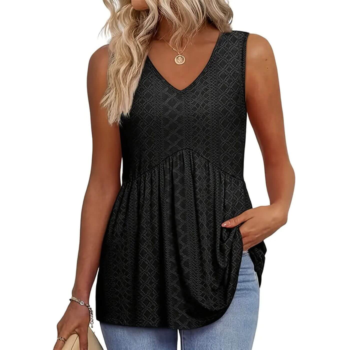 Diana™ - Sleeveless Casual Top