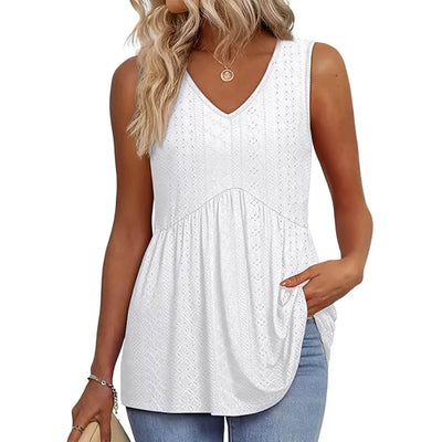 Diana™ - Sleeveless Casual Top