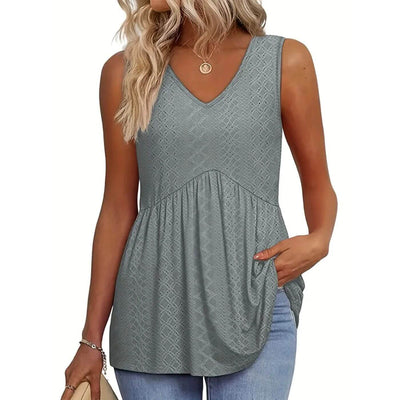 Diana™ - Sleeveless Casual Top