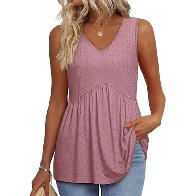 Diana™ - Sleeveless Casual Top