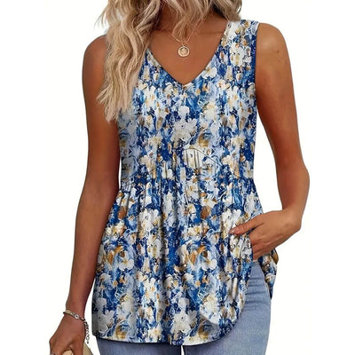 Diana™ - Sleeveless Casual Top