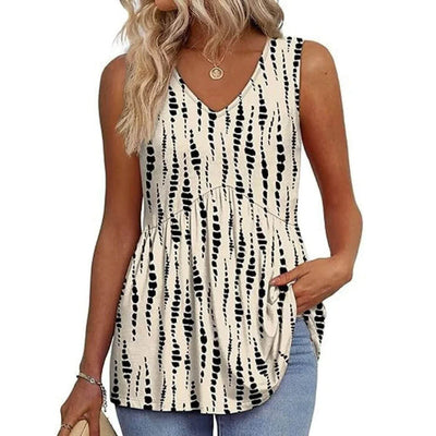 Diana™ - Sleeveless Casual Top