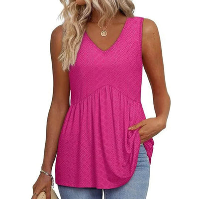 Diana™ - Sleeveless Casual Top