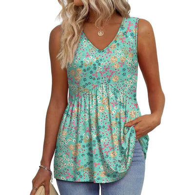 Diana™ - Sleeveless Casual Top