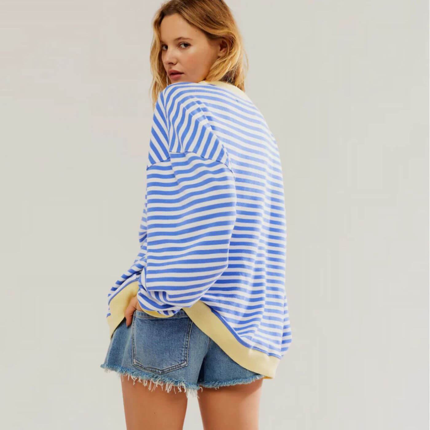 Dominique™ - Oversized Striped Comfort Sweater