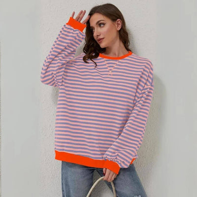 Dominique™ - Oversized Striped Comfort Sweater