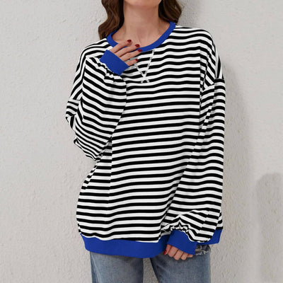 Dominique™ - Oversized Striped Comfort Sweater