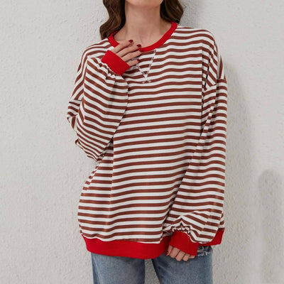 Dominique™ - Oversized Striped Comfort Sweater