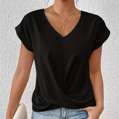 Dulce™ – Casual V-Neck T-shirt