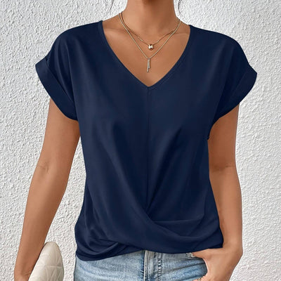 Dulce™ – Casual V-Neck T-shirt