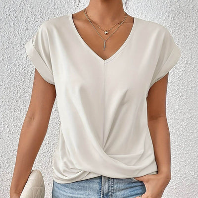 Dulce™ – Casual V-Neck T-shirt