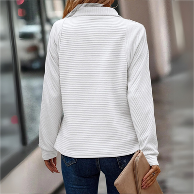 Suzanne | Half-Zip Detailed Pullover