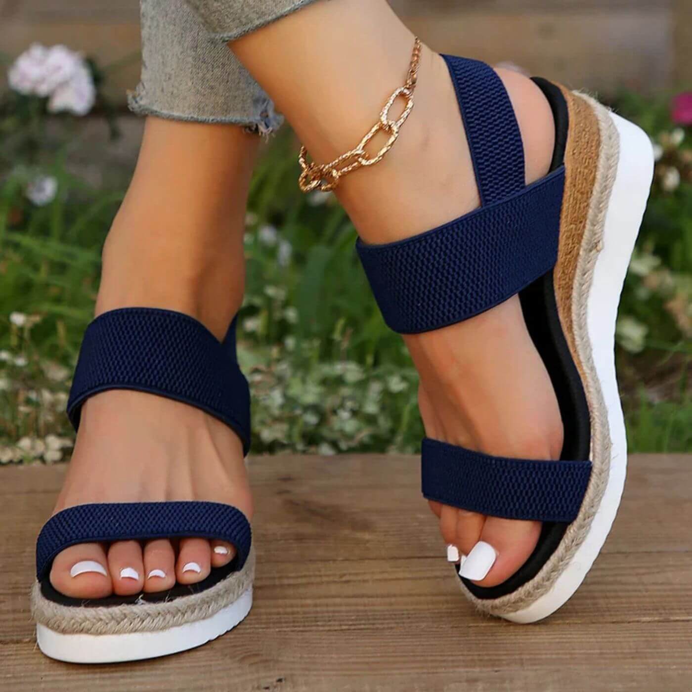 Everly™ – Ultimate Comfort Orthopedic Wedge Sandals