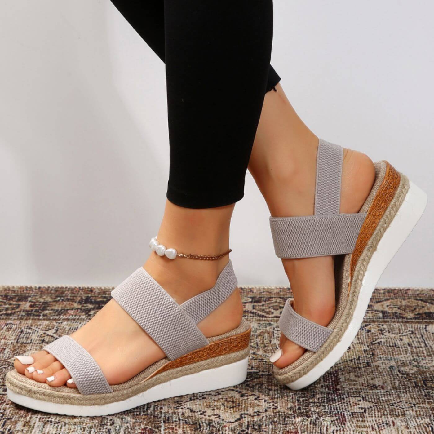 Everly™ – Ultimate Comfort Orthopedic Wedge Sandals