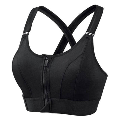 FitBra™ – Front Zipper Push-Up Sports Bra