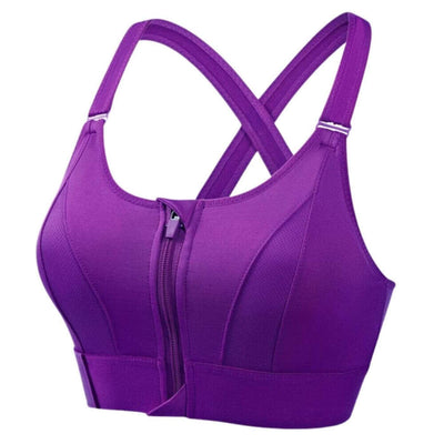 FitBra™ – Front Zipper Push-Up Sports Bra