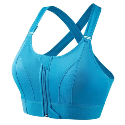 FitBra™ – Front Zipper Push-Up Sports Bra
