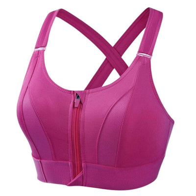 FitBra™ – Front Zipper Push-Up Sports Bra