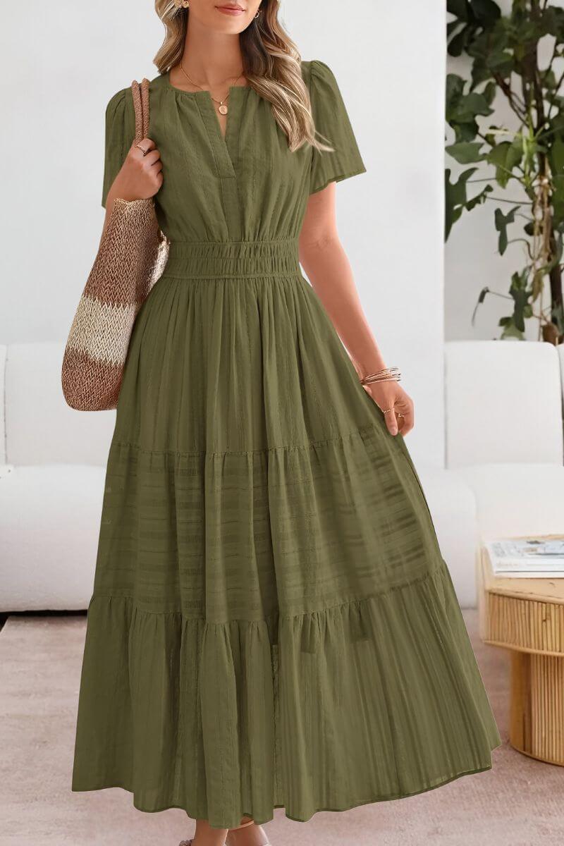 Gloria™ – Elegant Boho Summer Maxi Dress