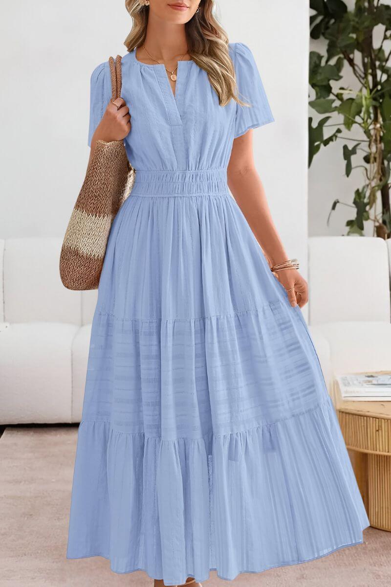 Gloria™ – Elegant Boho Summer Maxi Dress