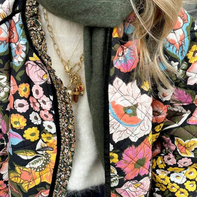 Haley™ - Elegant Floral Coat