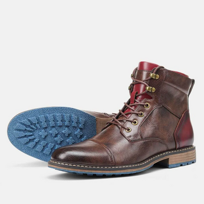 Harold | Premium leather Oxford boots