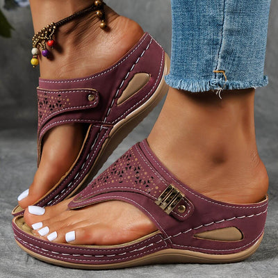 Hazel™ – Comfortable Orthopedic Wedge Sandals