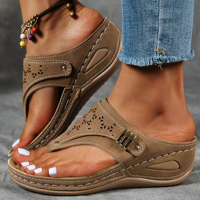Hazel™ – Comfortable Orthopedic Wedge Sandals
