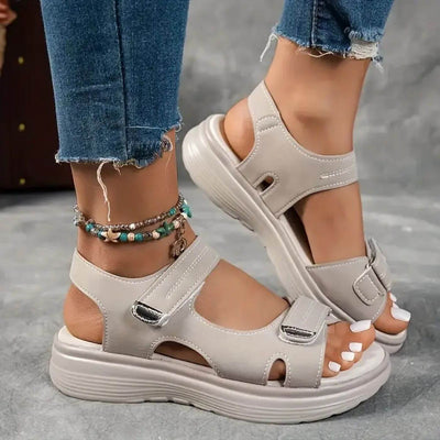Jenna™ – Comfortable Orthopedic Wedge Sandals