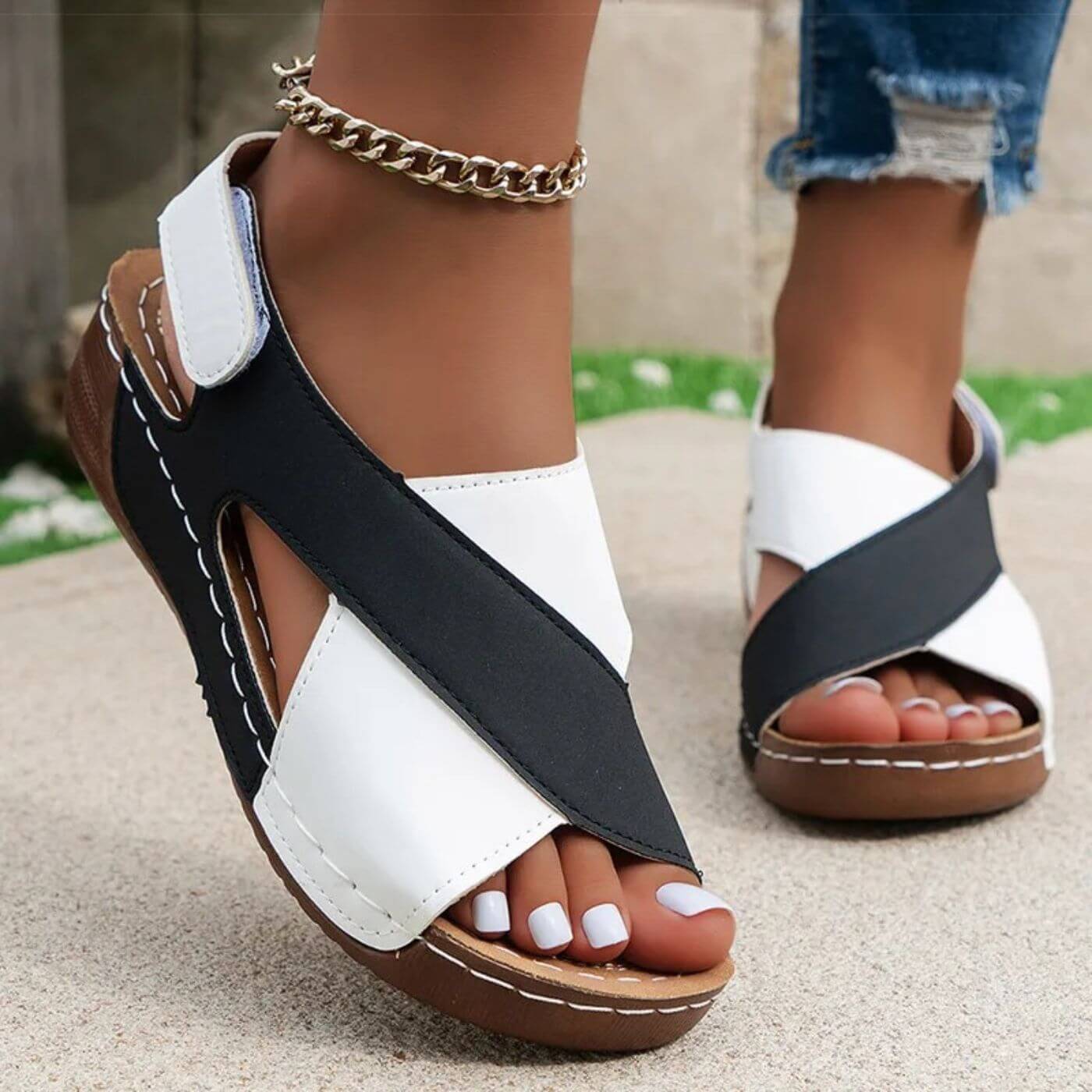 Julia™ – Ultra Comfortable Orthopedic Slingback Sandals