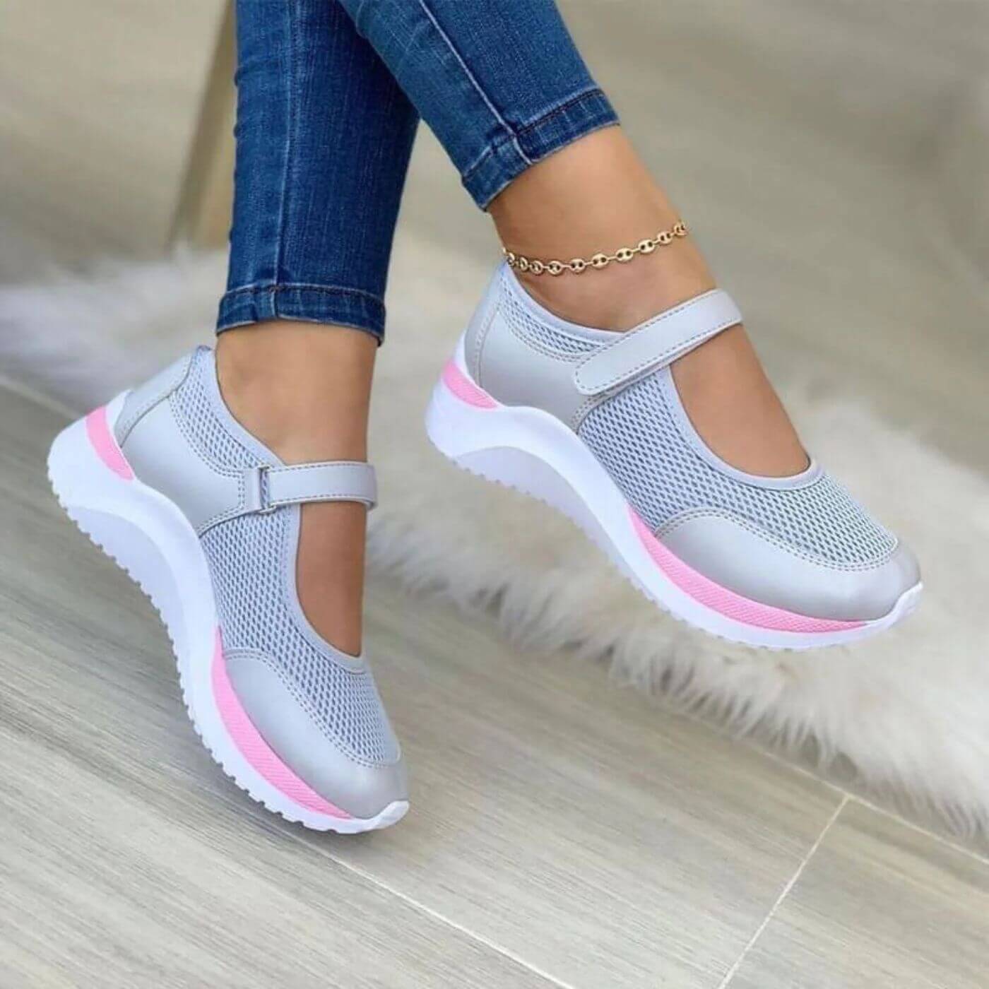 Kallie™ - Breathable Orthopedic Platform Sneakers