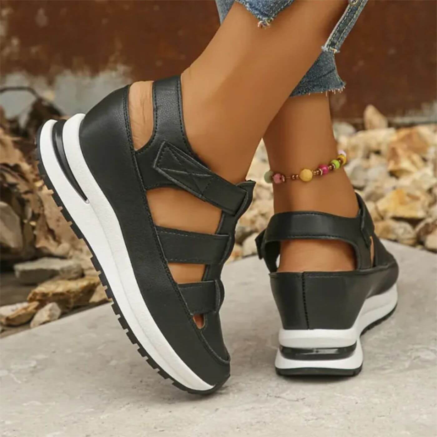 Kelsea™ - Closed Toe Orthopedic Sandals