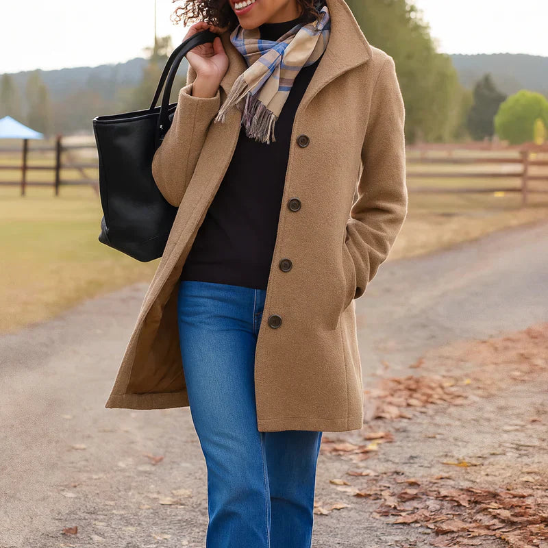 Tradura™ | Classic Button Coat