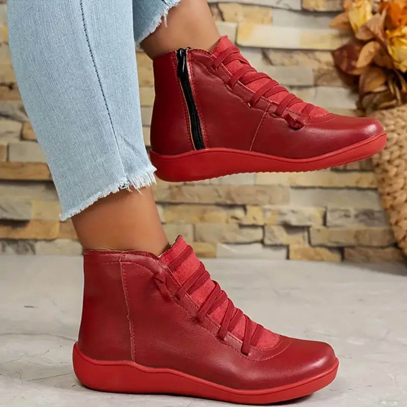 Kirsten™ – Stylish Comfort Ankle Boots
