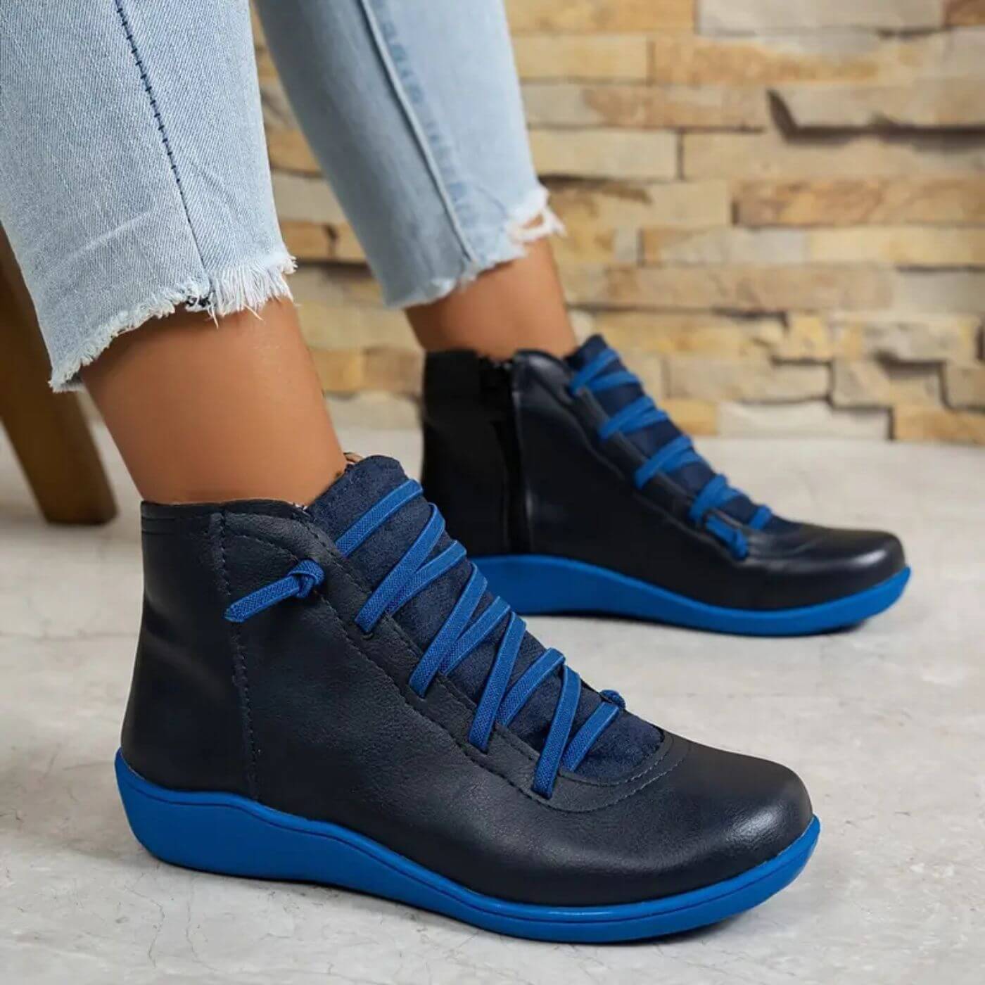Kirsten™ – Stylish Comfort Ankle Boots
