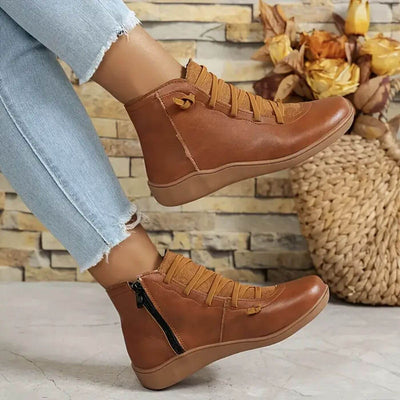 Kirsten™ – Stylish Comfort Ankle Boots