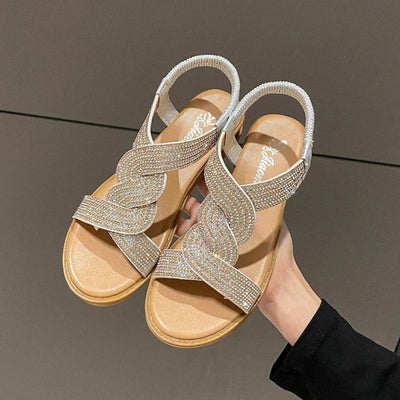 Kristen™ – Elegant Closed Toe Orthopedic Wedge Sandals