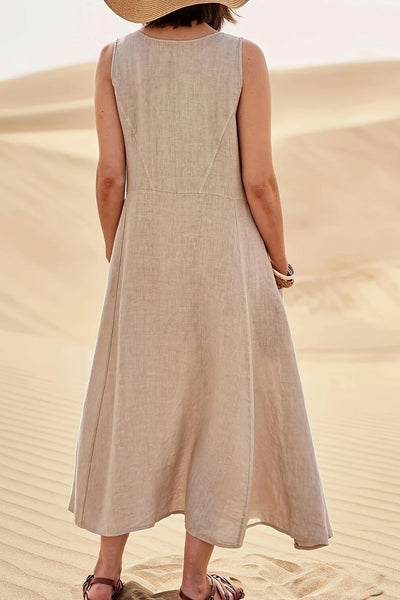 Lauren™ - Elegant Sleeveless Summer Dress