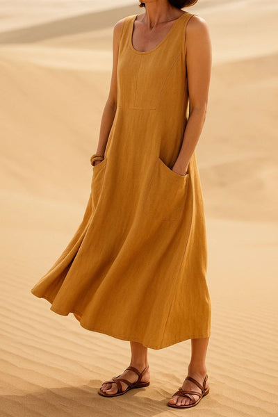 Lauren™ - Elegant Sleeveless Summer Dress