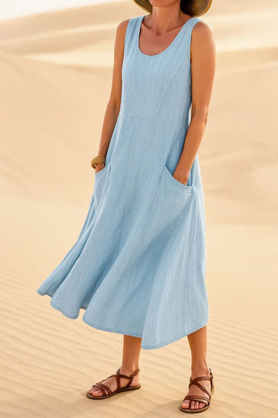 Lauren™ - Elegant Sleeveless Summer Dress