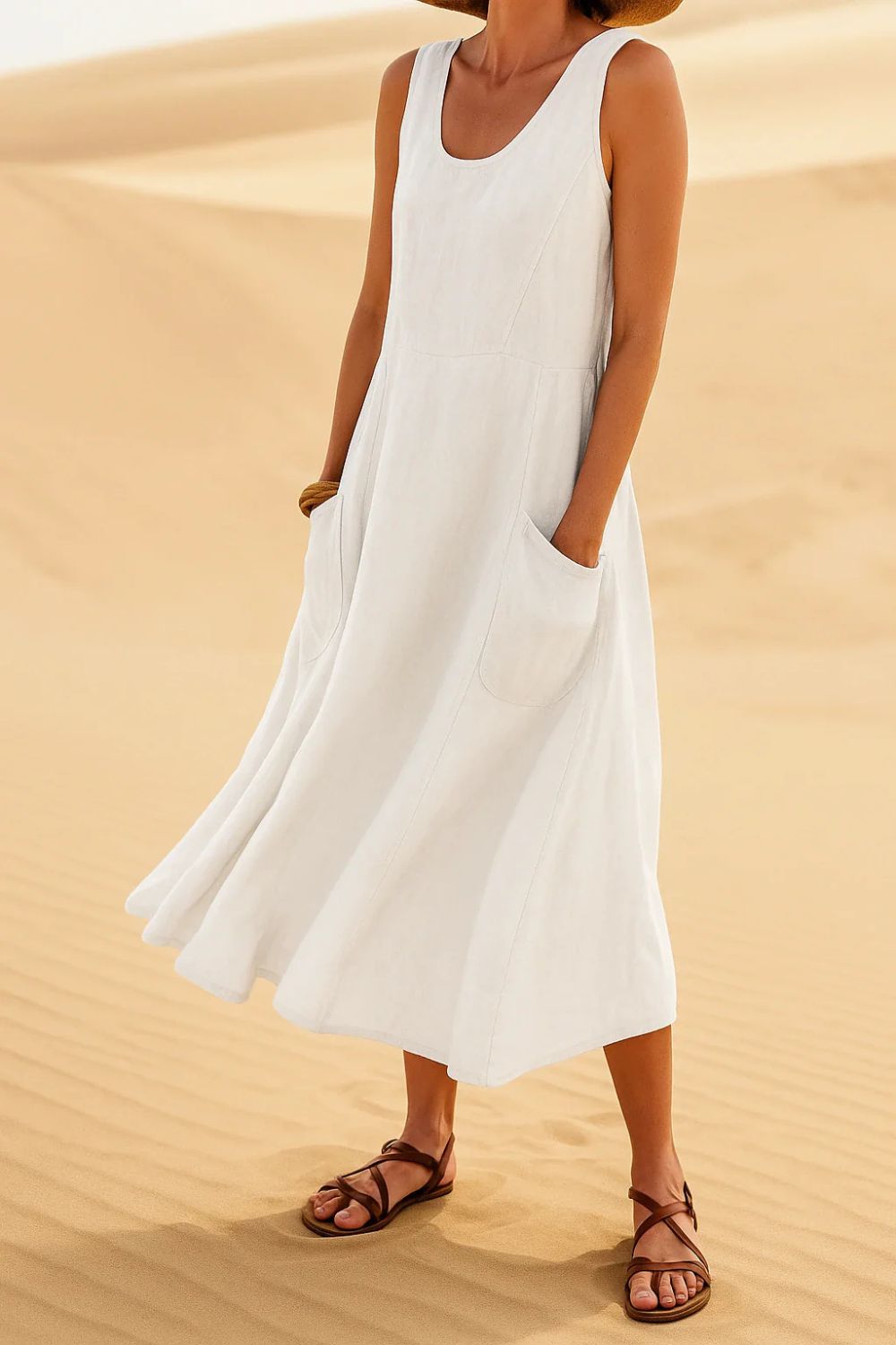 Lauren™ - Elegant Sleeveless Summer Dress