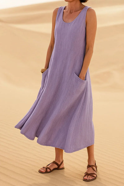 Lauren™ - Elegant Sleeveless Summer Dress