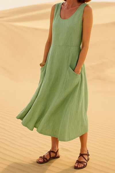 Lauren™ - Elegant Sleeveless Summer Dress