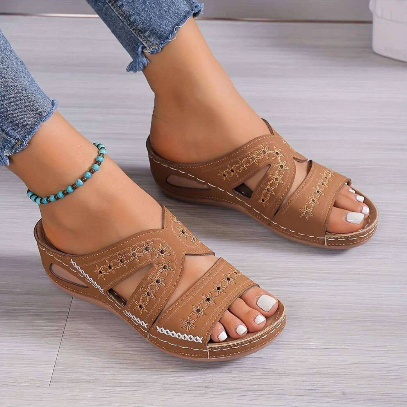 Lucia™ - Orthopedic Comfort Wedge Sandals