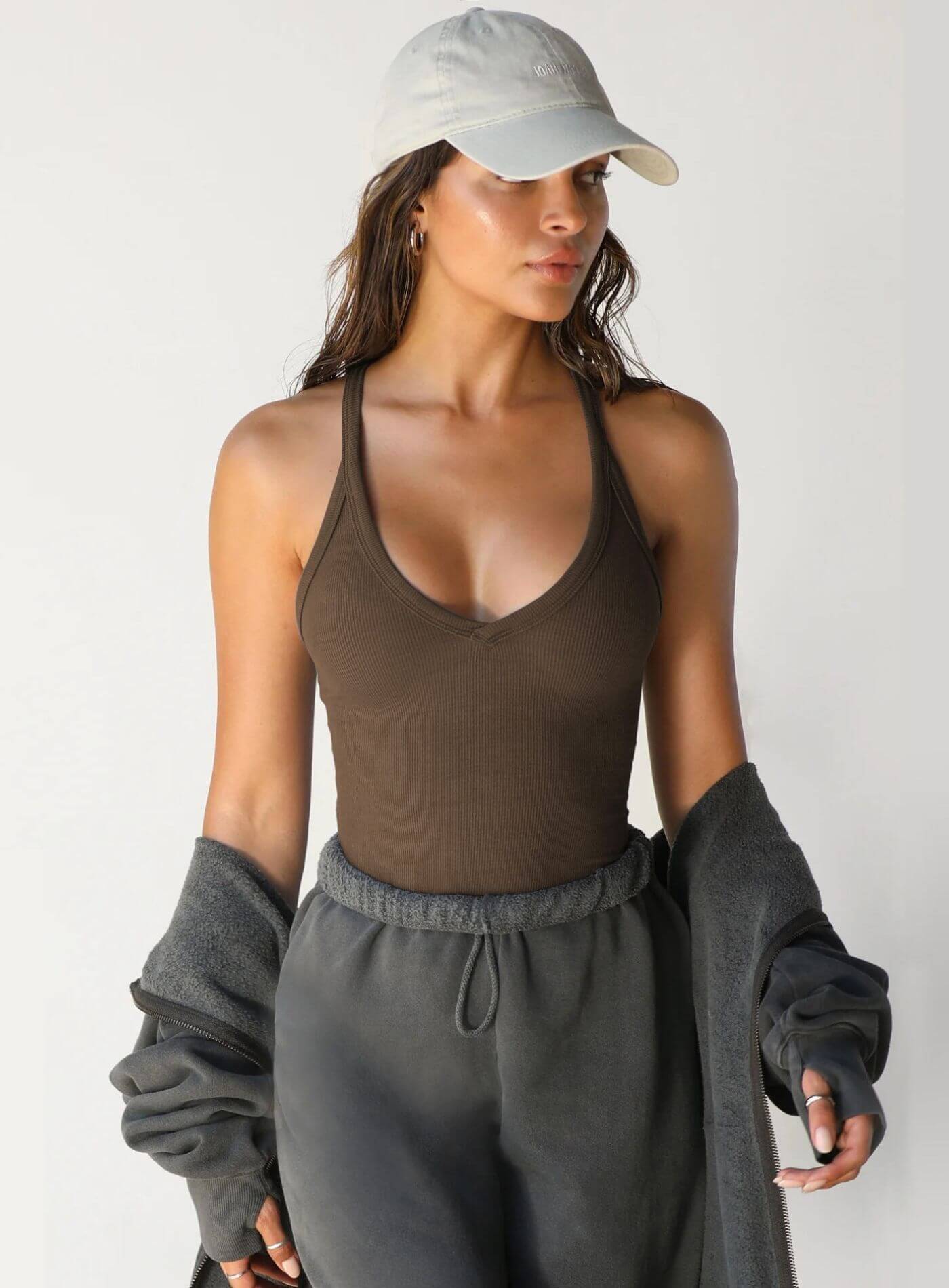 Maegan™ - Deep V-Neck Tank Top