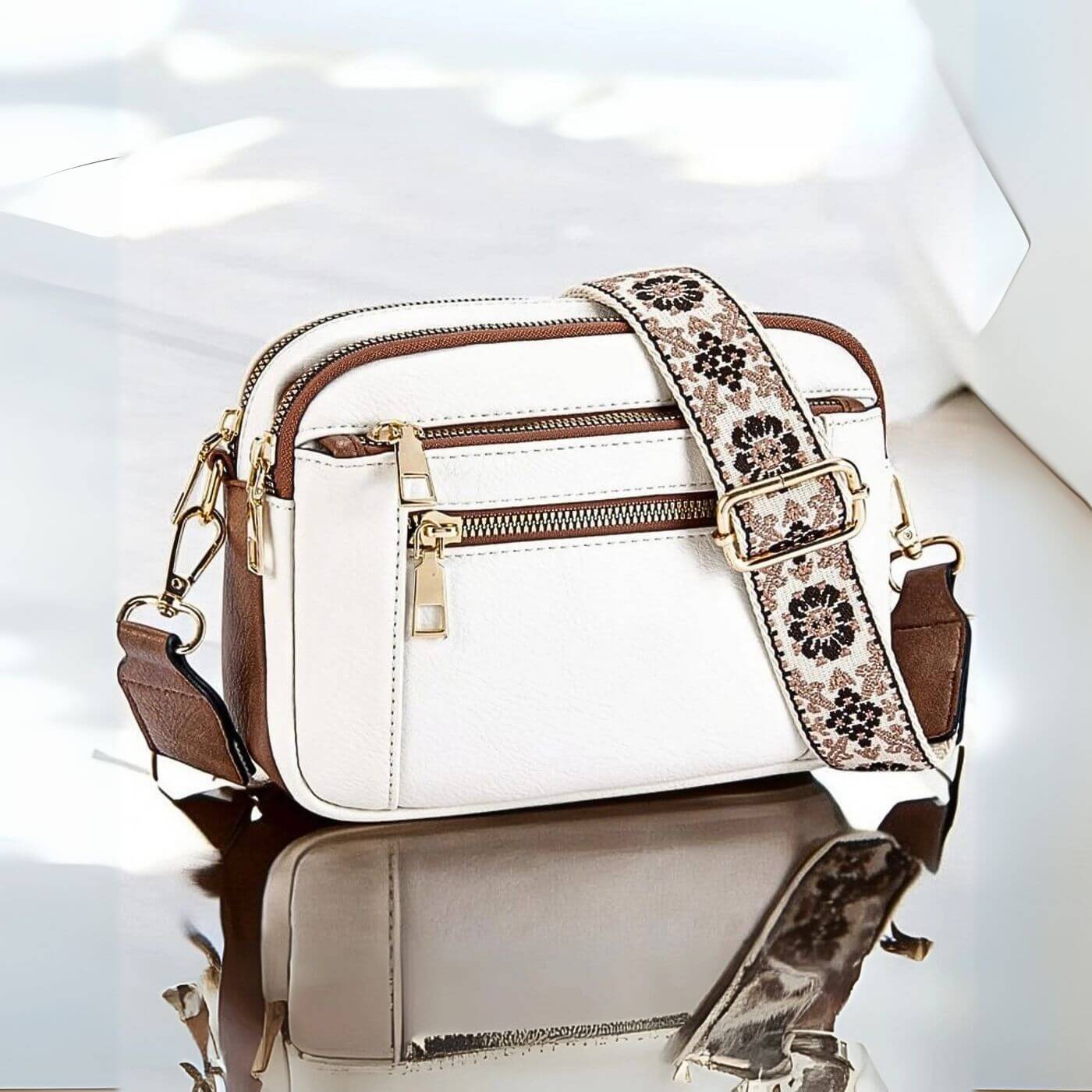 Mariah™ – Elegant Multi Compartments Crossbody Bag