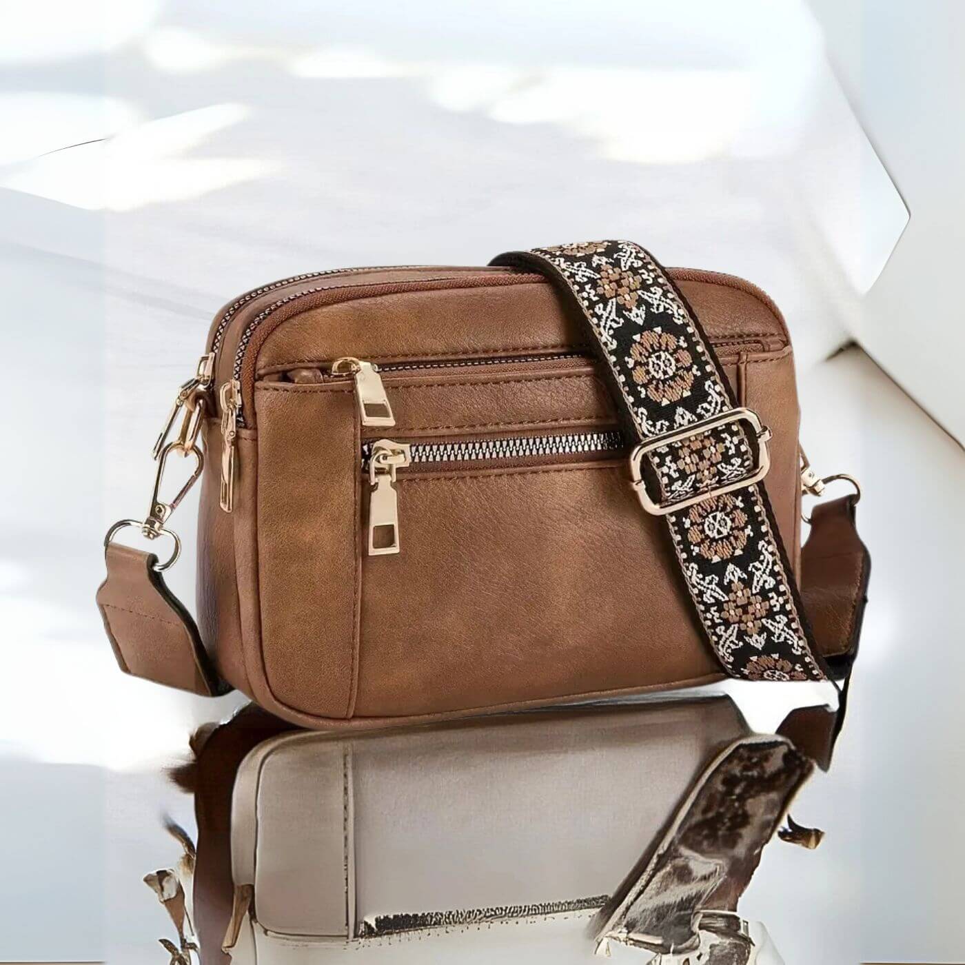 Mariah™ – Elegant Multi Compartments Crossbody Bag