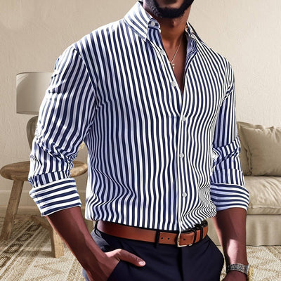 Maverick™ – Stripe Long Sleeve Shirt