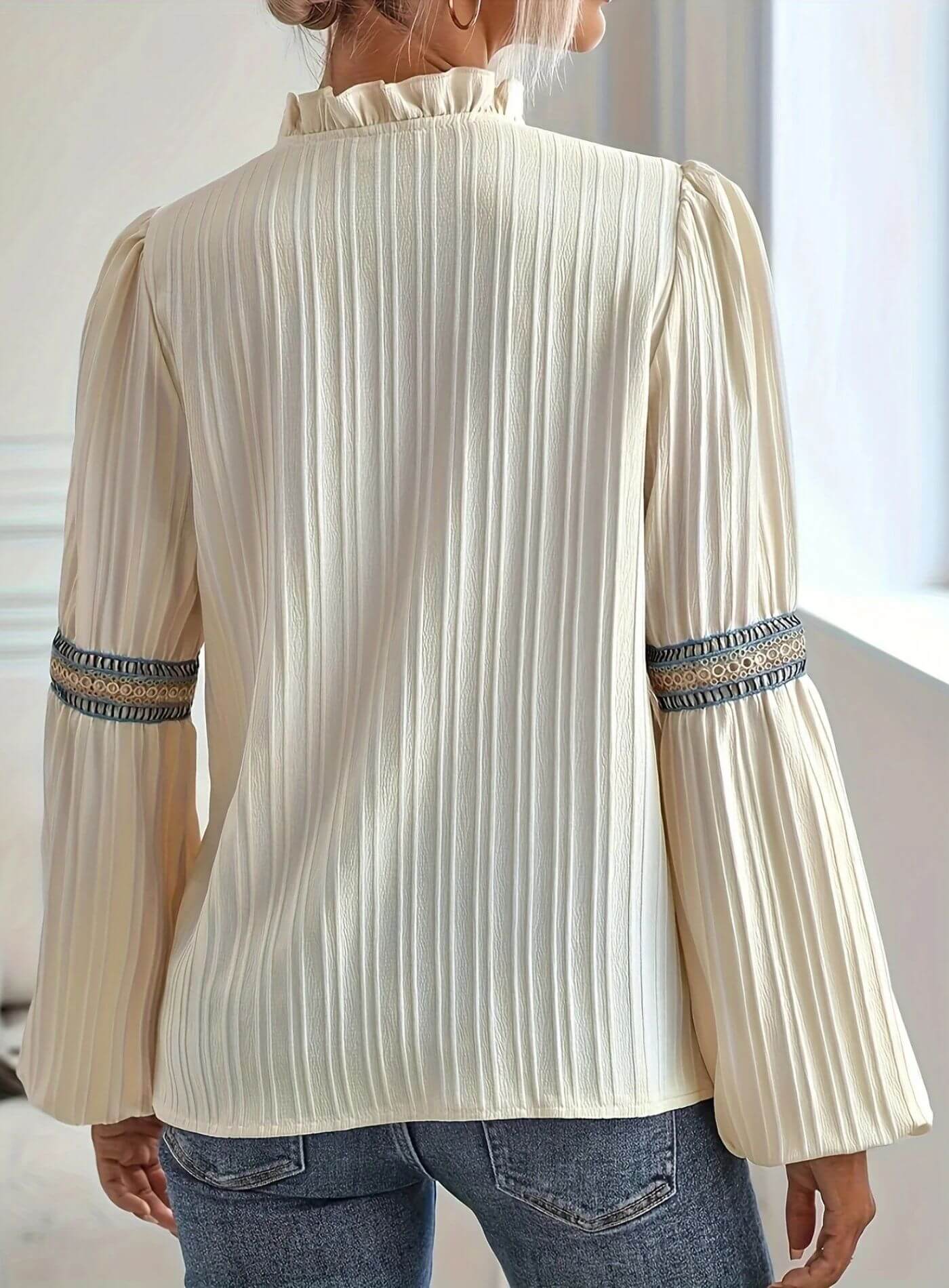 McKenna™ – Elegant Long Sleeve Blouse